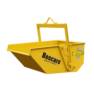 Self dumping bin