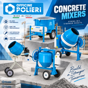 CONCRETE & MORTAR MIXERS