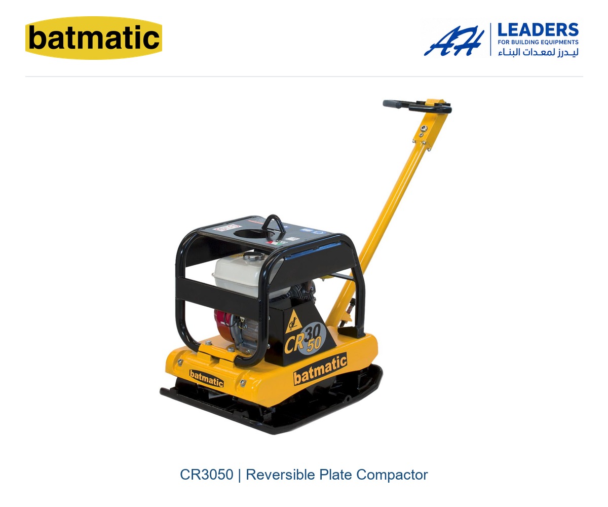 BATMATIC CR3050 Reversible Plate Compactor