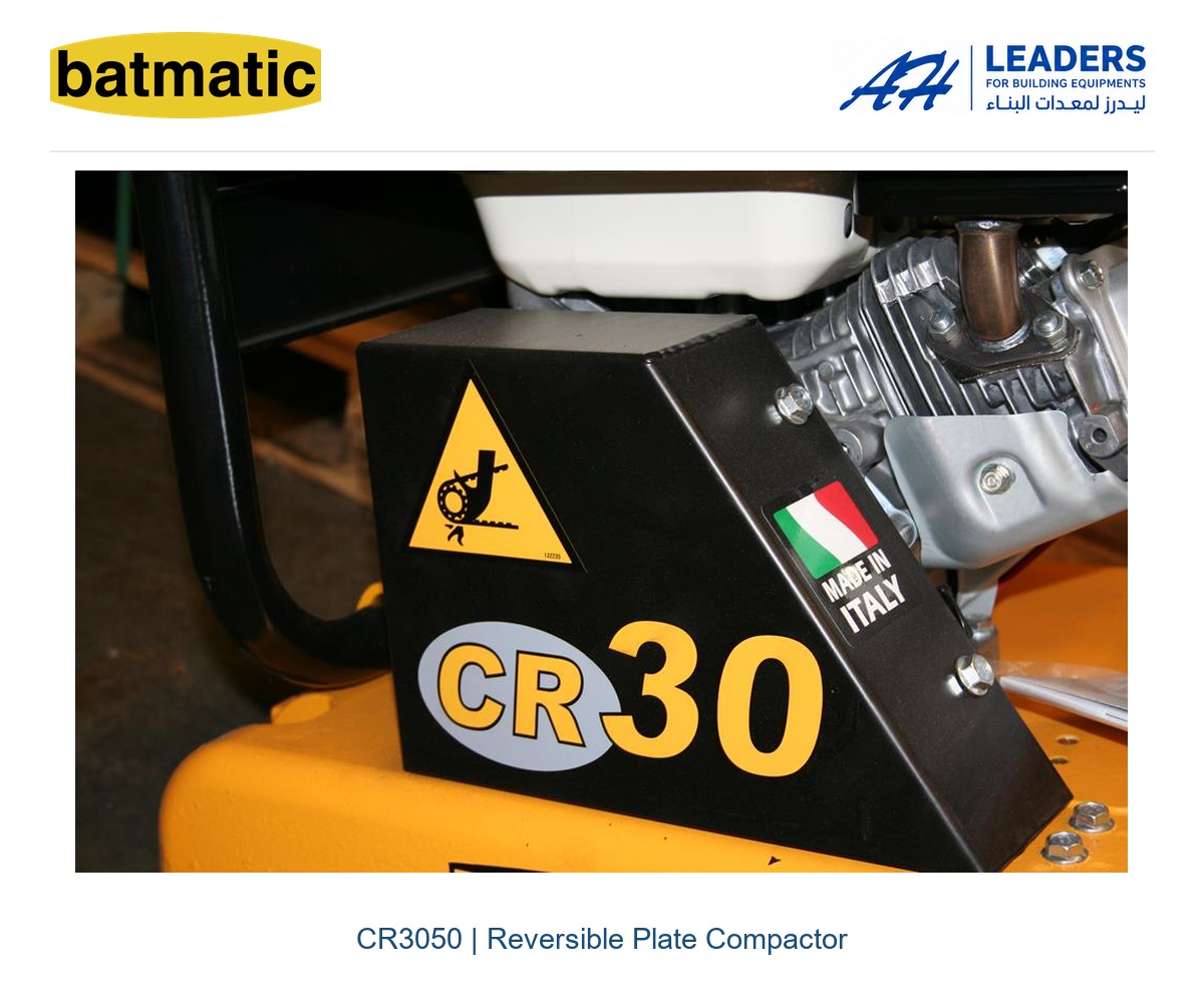 BATMATIC CR3050 Reversible Plate Compactor - Image 4