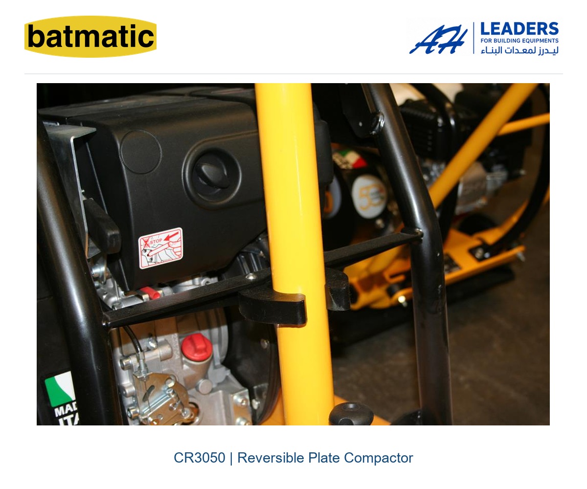 BATMATIC CR3050 Reversible Plate Compactor - Image 5