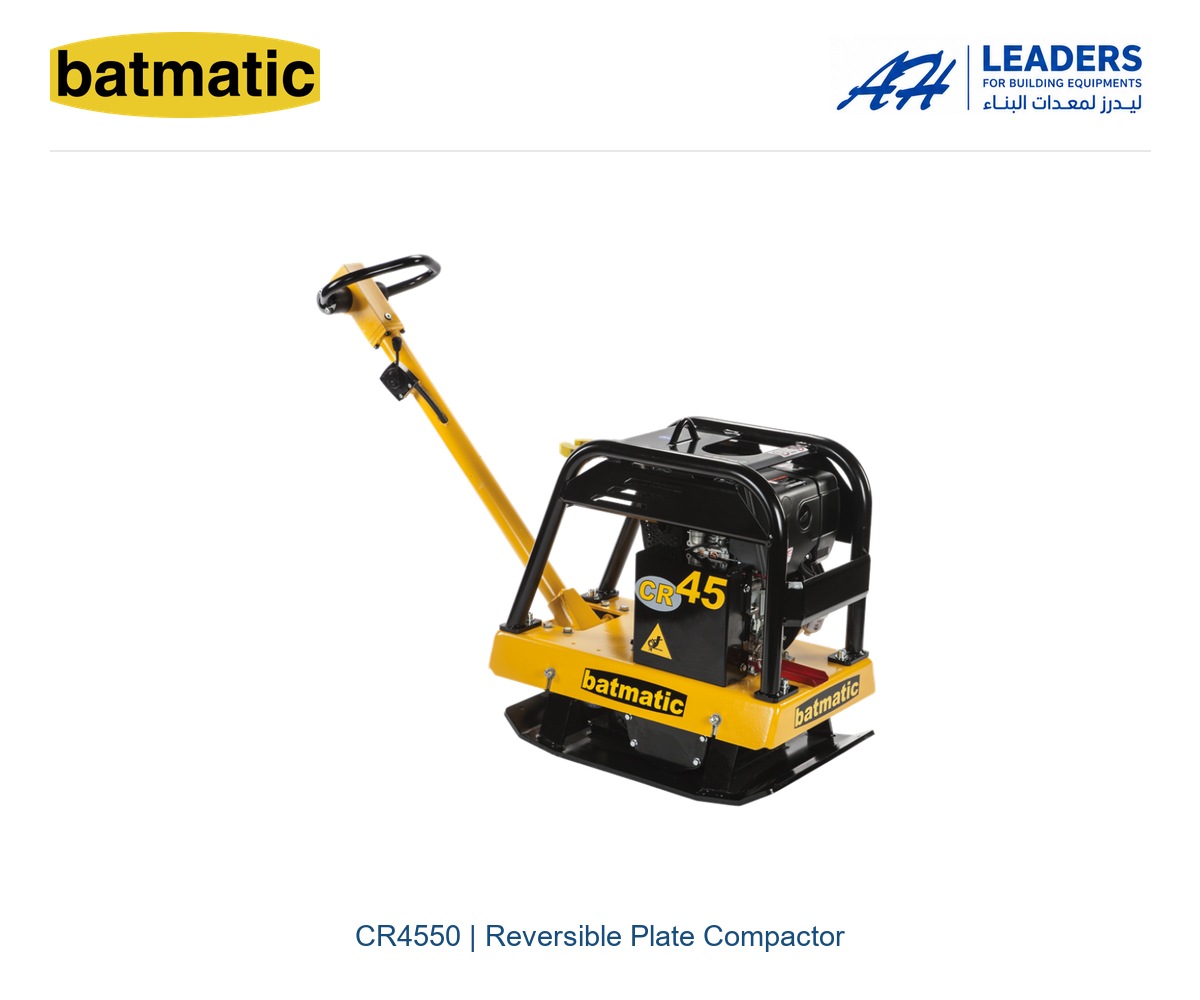 BATMATIC CR4550 Reversible Plate Compactor