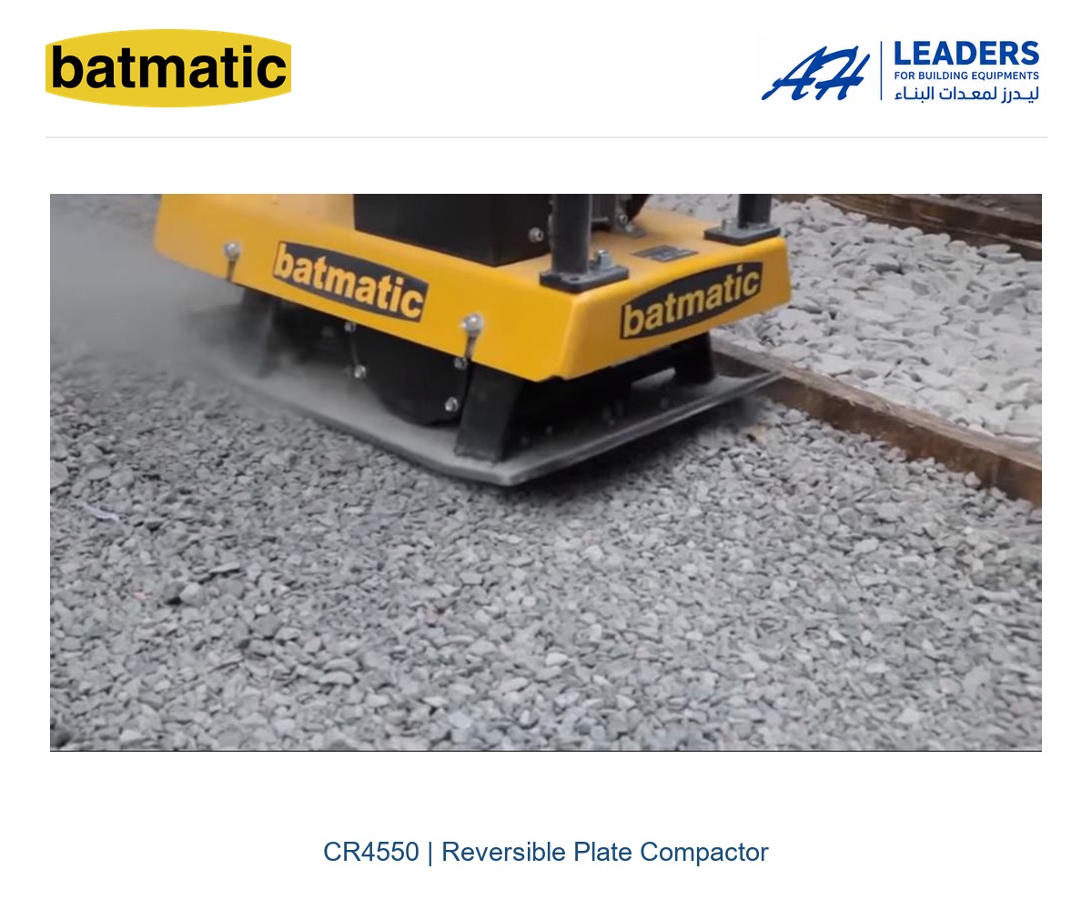 BATMATIC CR4550 Reversible Plate Compactor - Image 4