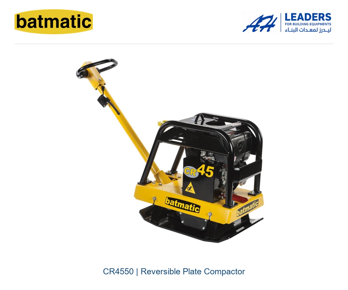 BATMATIC CR4550 Reversible Plate Compactor - Image 5