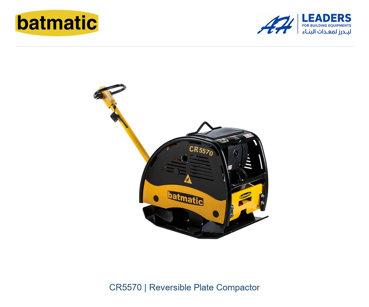BATMATIC CR5570 Reversible Plate Compactor