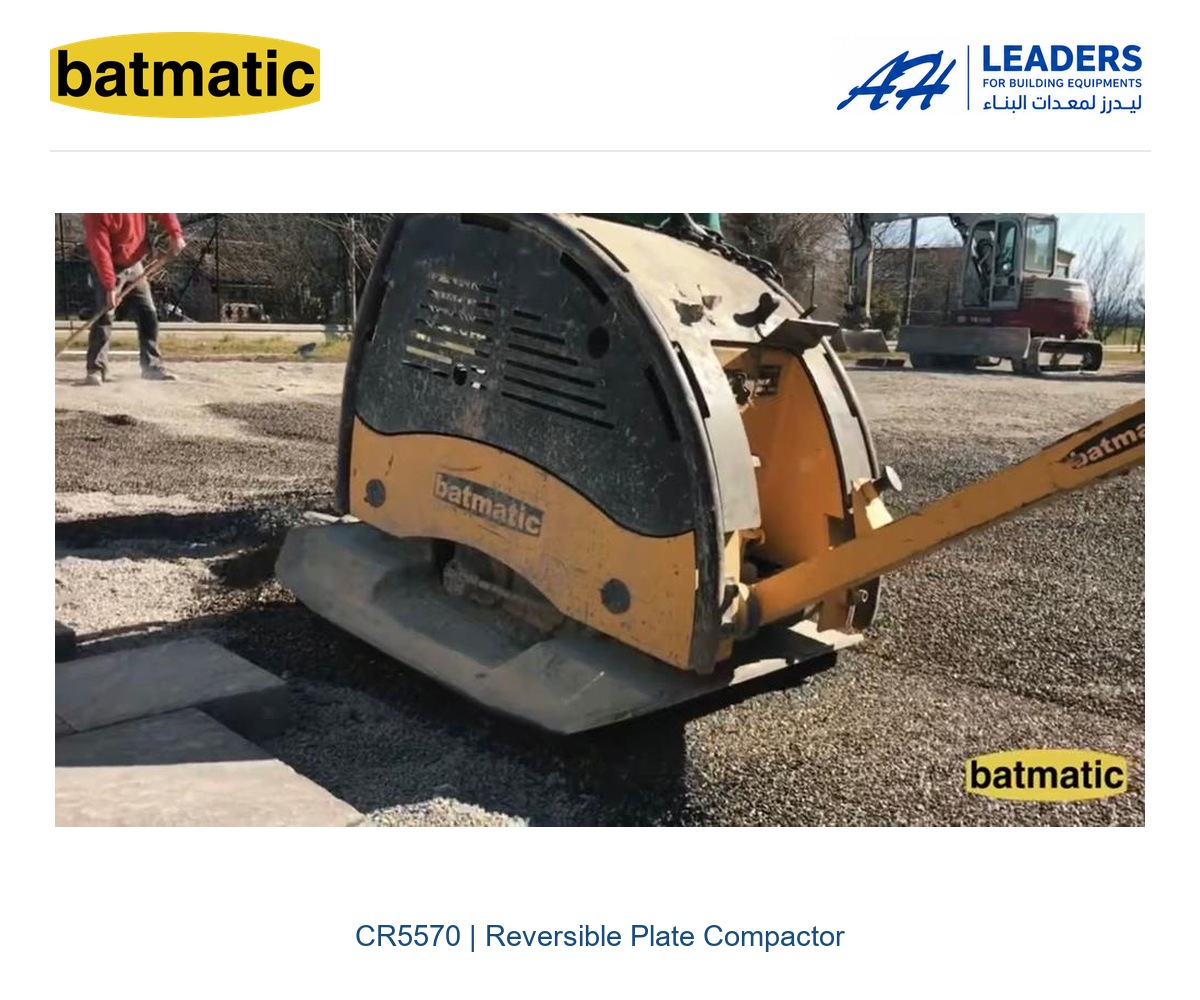 BATMATIC CR5570 Reversible Plate Compactor - Image 2