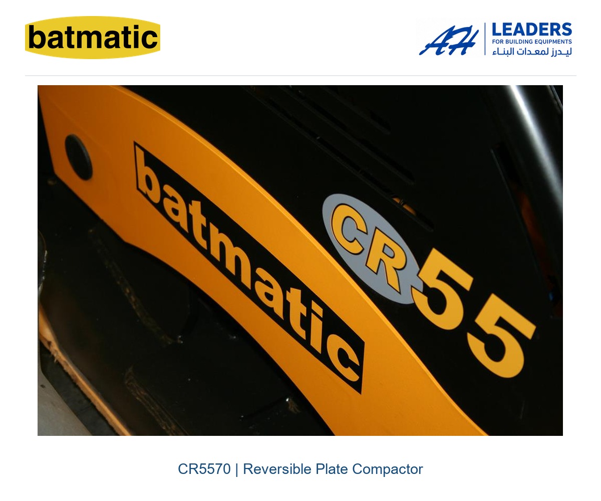 BATMATIC CR5570 Reversible Plate Compactor - Image 5