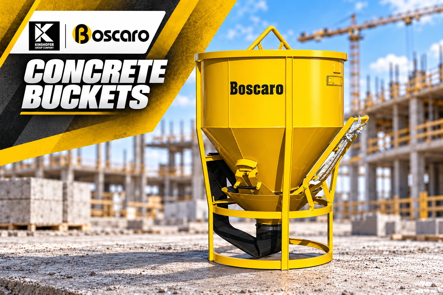CONCRETE BUCKETS – equipment range