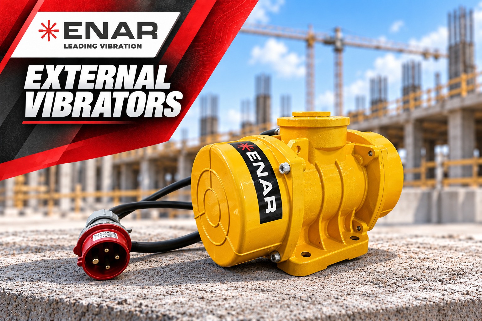 EXTERNAL VIBRATORS – FIXED – equipment range