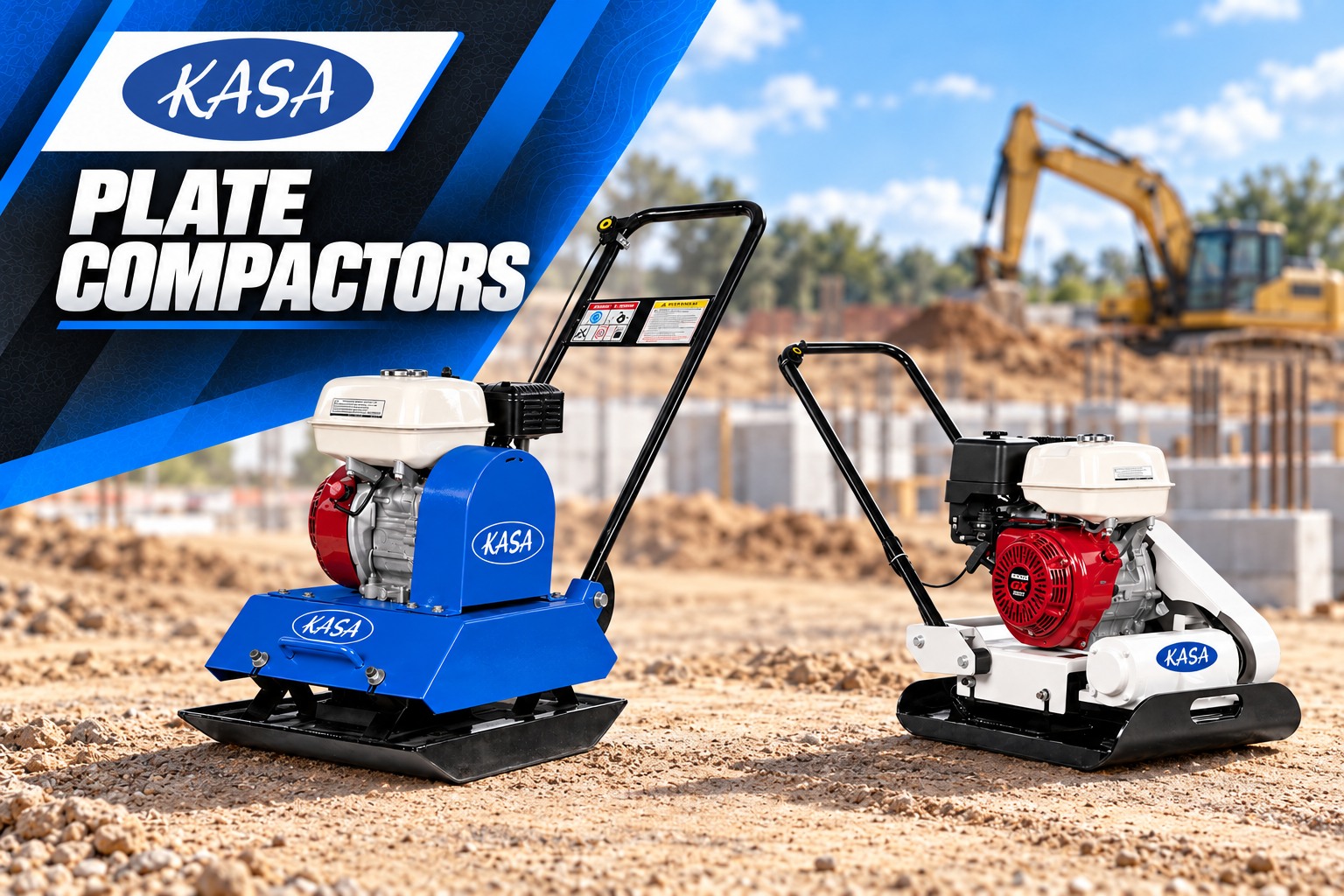KASA plate compactors