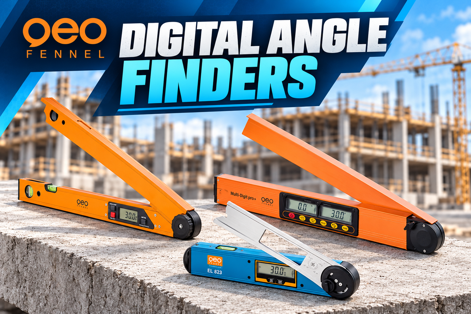 geo-FENNEL digital angle finders — LEADERS Egypt