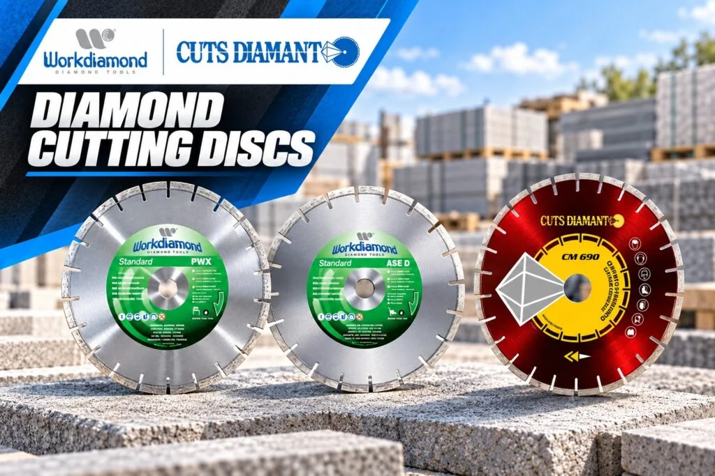 DIAMOND CUTTING DISCS – equipment range