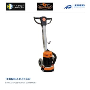 TERMINATOR 240 Concrete Floor Grinder - 4 HP, 220 V